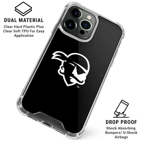 Seton Hall University Zoomed Basketball iPhone 16 Pro Clear Case